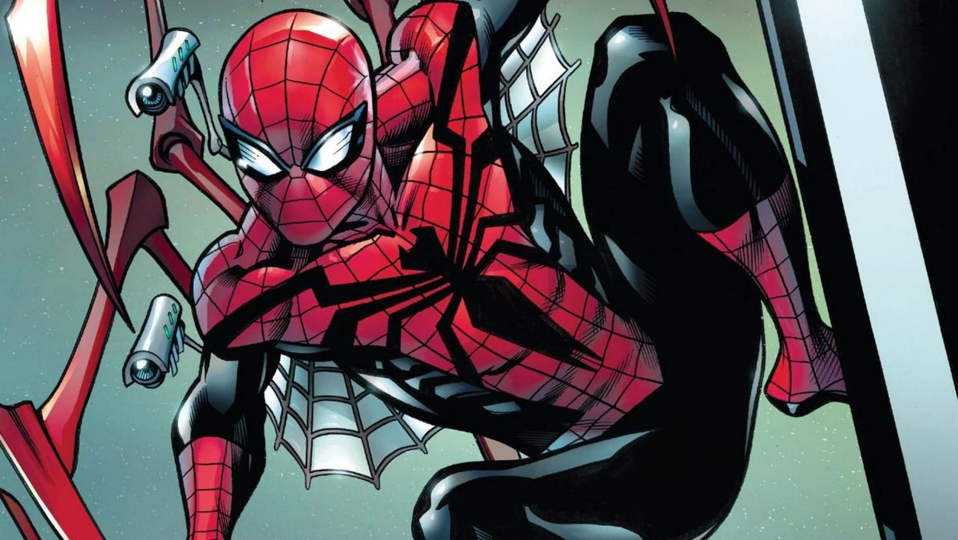 When Doctor Octopus takes over Peter Parker&#039;s body, he becomes the Superior version of the character, complete with his own set of high-tech gadgets (Image via Marvel Comics)