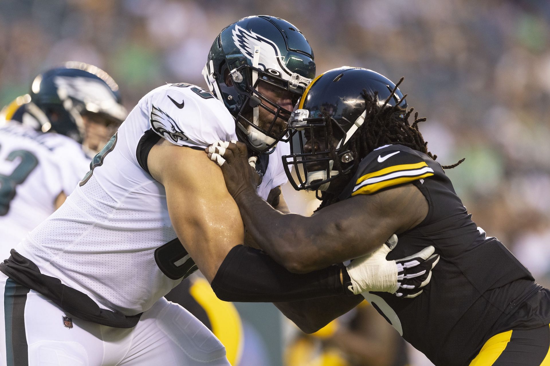 Lane Johnson Pittsburgh Steelers v Philadelphia Eagles