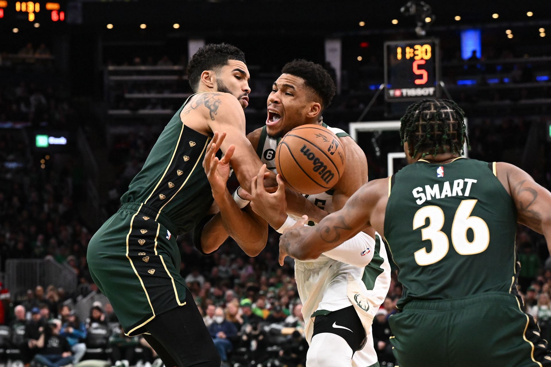 Giannis Antetokounmpo&#039;s Bucks&#039; still hold a two-game advantage over the Boston Celtics for the best record in the East.
