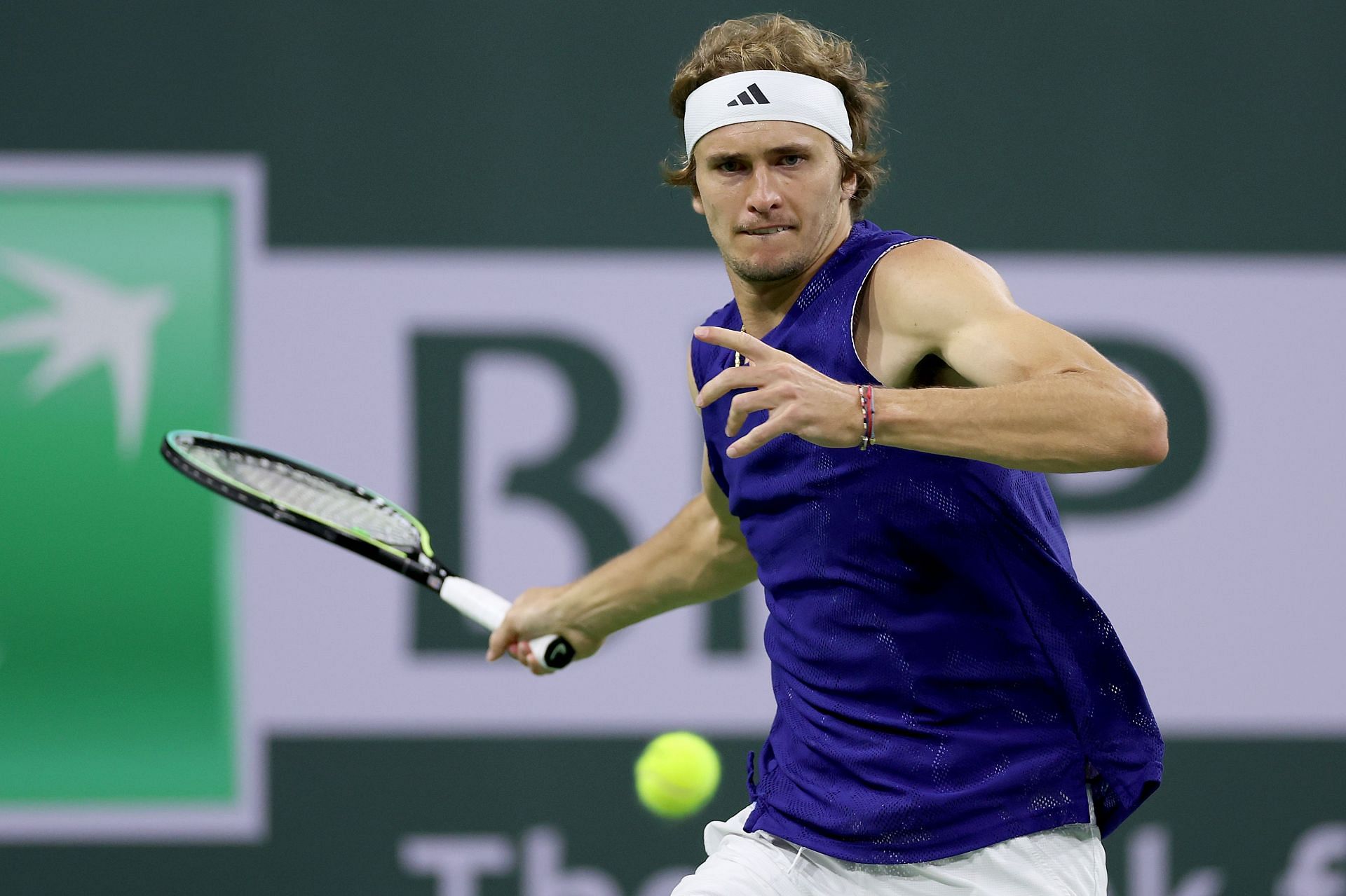 Zverev is looking for his first title of the year.