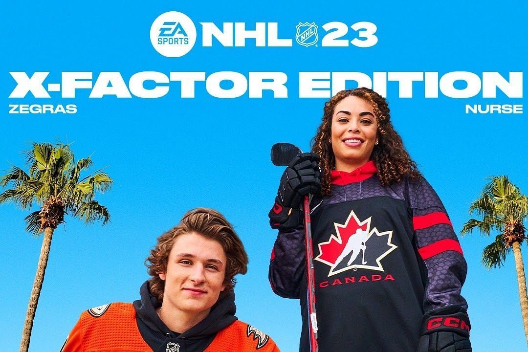 NHL 23 face of latest EA Sports game (Image from instagram.com/easportsnhl)