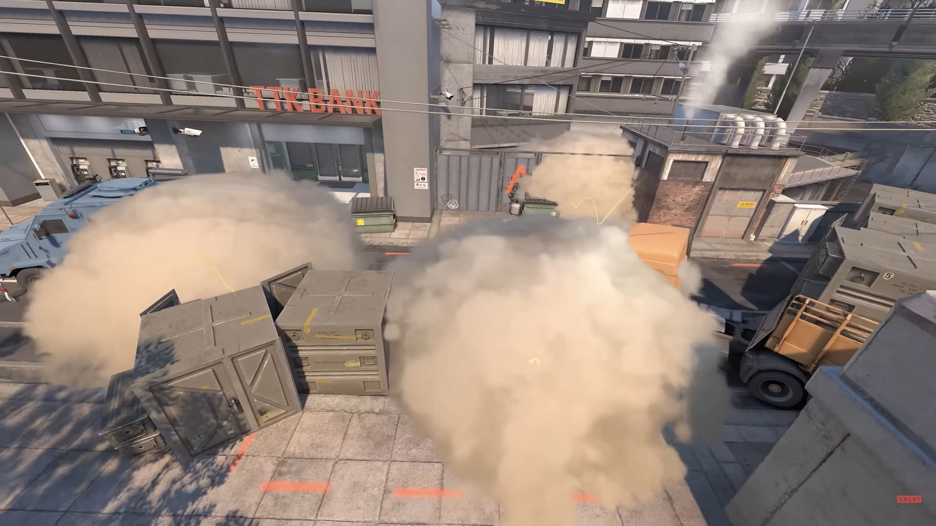 Counter-Strike 2 has all new smoke mechanics. (Image via Valve)