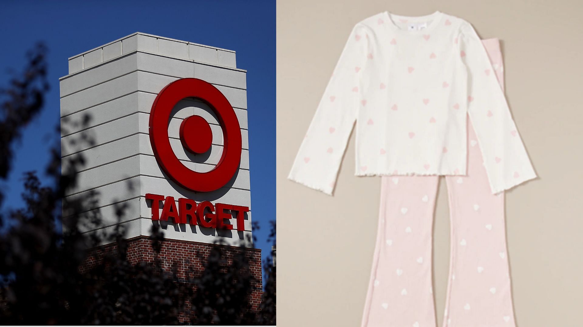 the recalled Target pajama sets fail to comply with mandatory sizing requirements and could pose a fire risk to the wearer (Image via Target/ Justin Sullivan/ Getty Images)