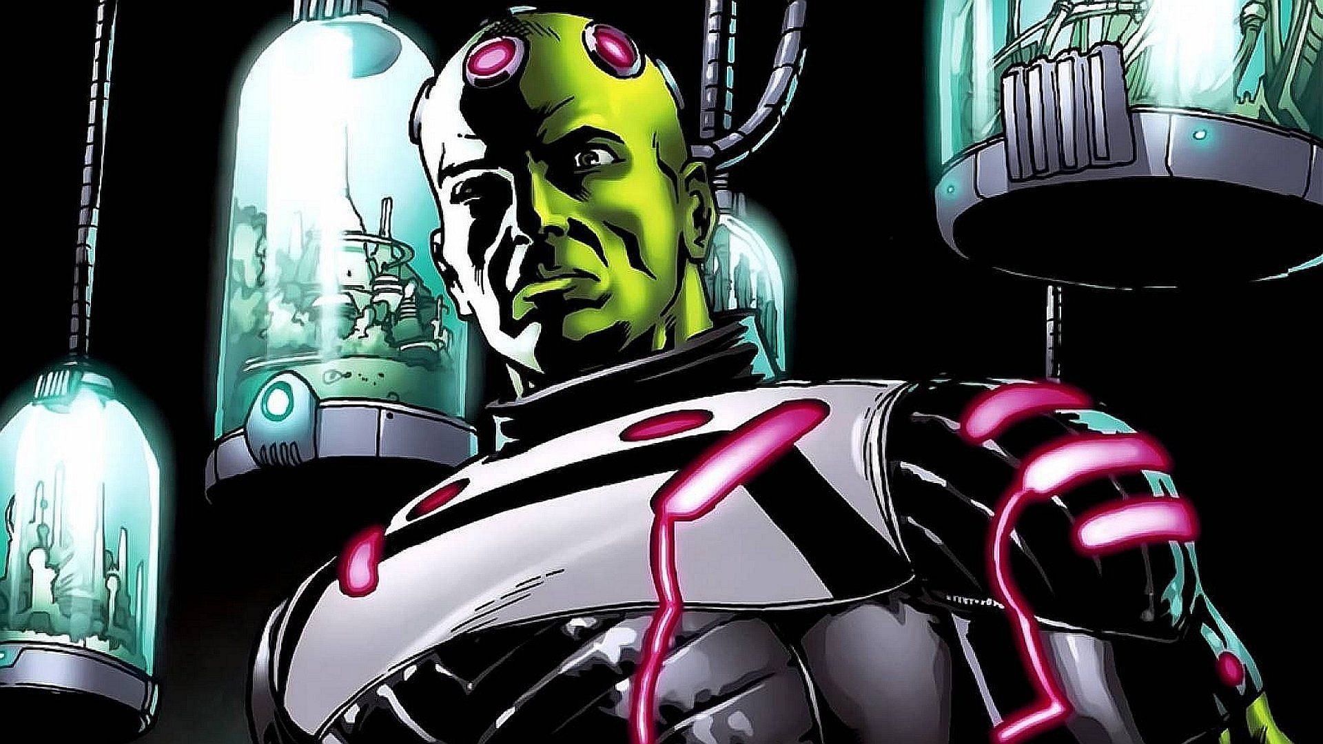 Brainiac, also known as Vril Dox, is a highly intelligent extraterrestrial android. (Image via DC)