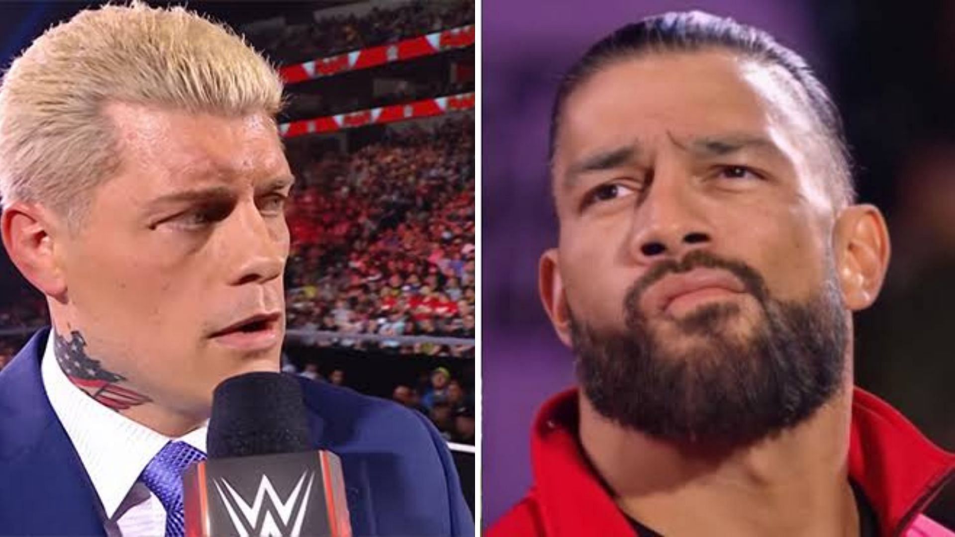 Roman Reigns and Cody Rhodes would clash at Mania.