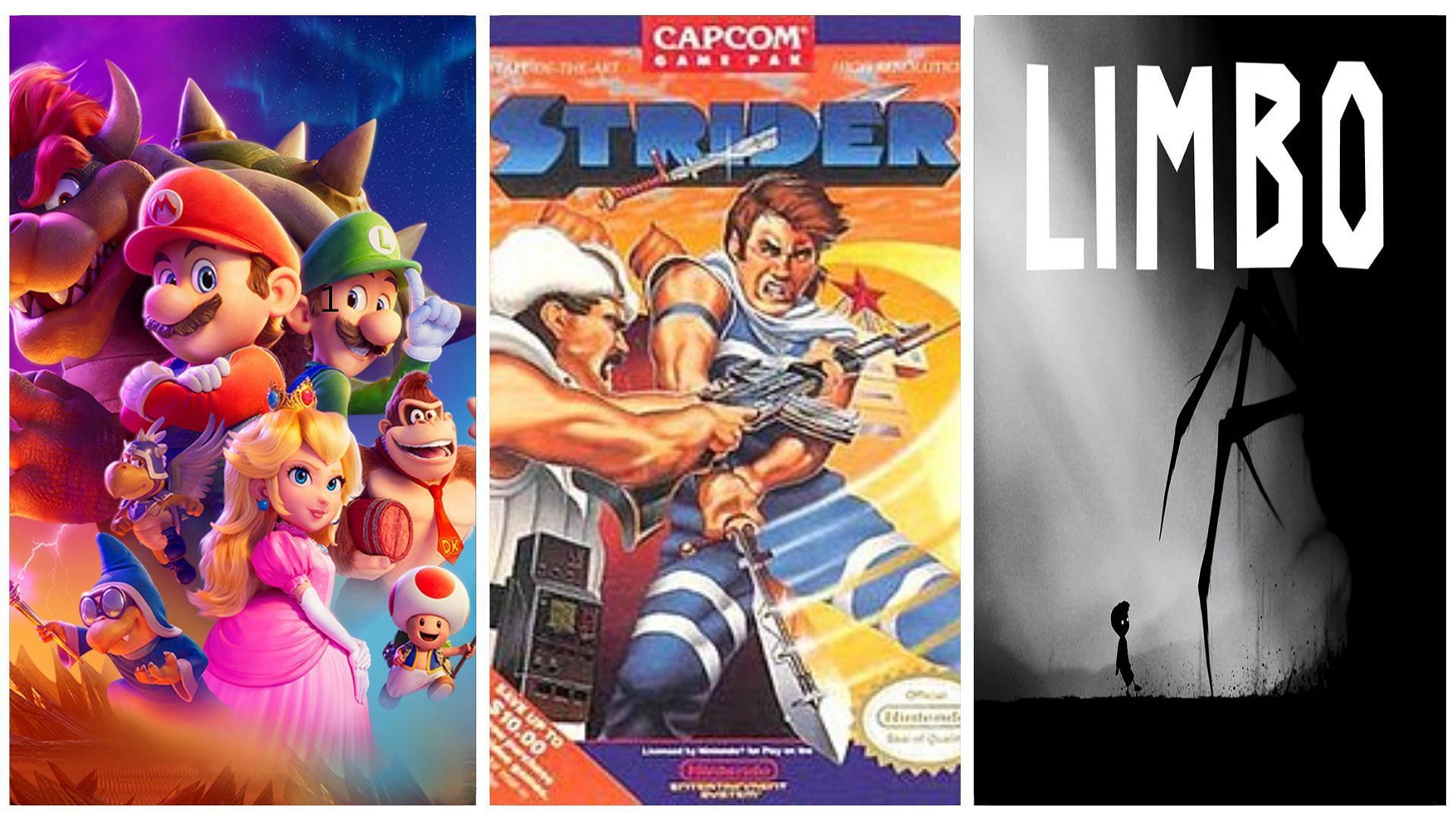 If you are interested to speedrun in 2023, these are the best (Image via Nintendo, Capcom, Playdead)