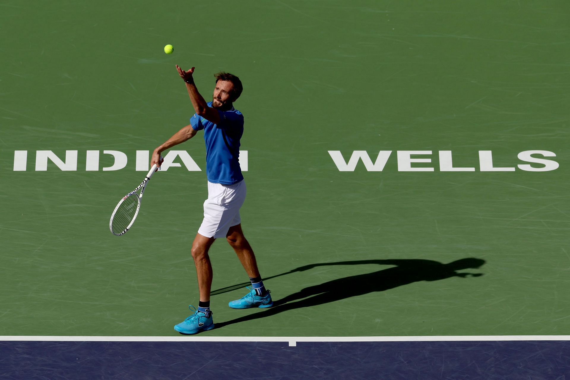 Daniil Medvedev at the 2023 BNP Paribas Open