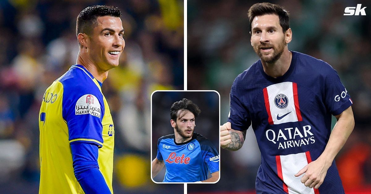 Khvicha Kvaratskhelia picks Cristiano Ronaldo over Lionel Messi in the GOAT debate
