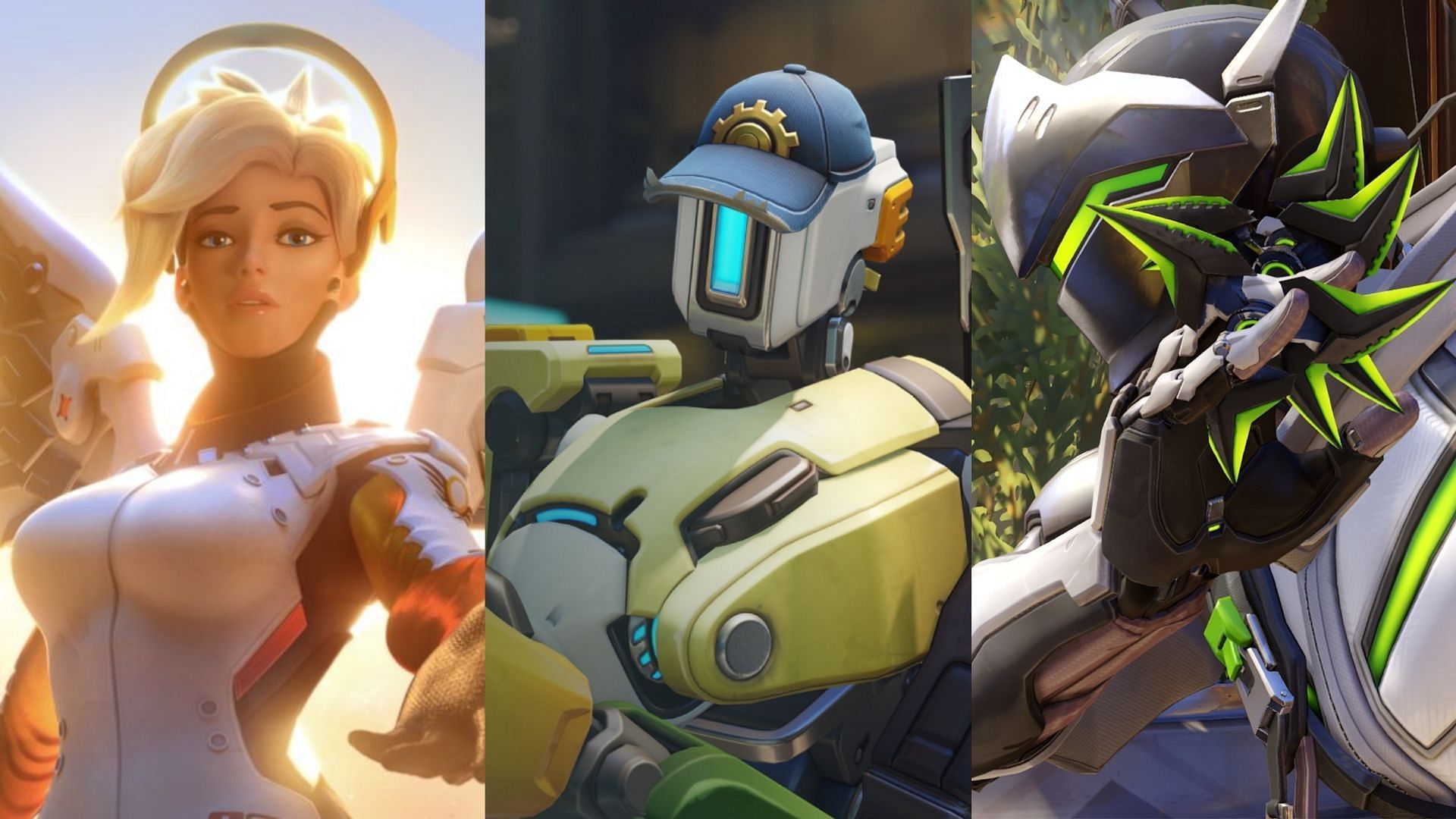5 best Overwatch 2 heroes to duo with Bastion(Image via Blizzard Entertainment and edited by Sportskeeda)