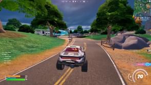 Fortnite: How to destroy objects while drifting or boosting in a Nitro Drifter