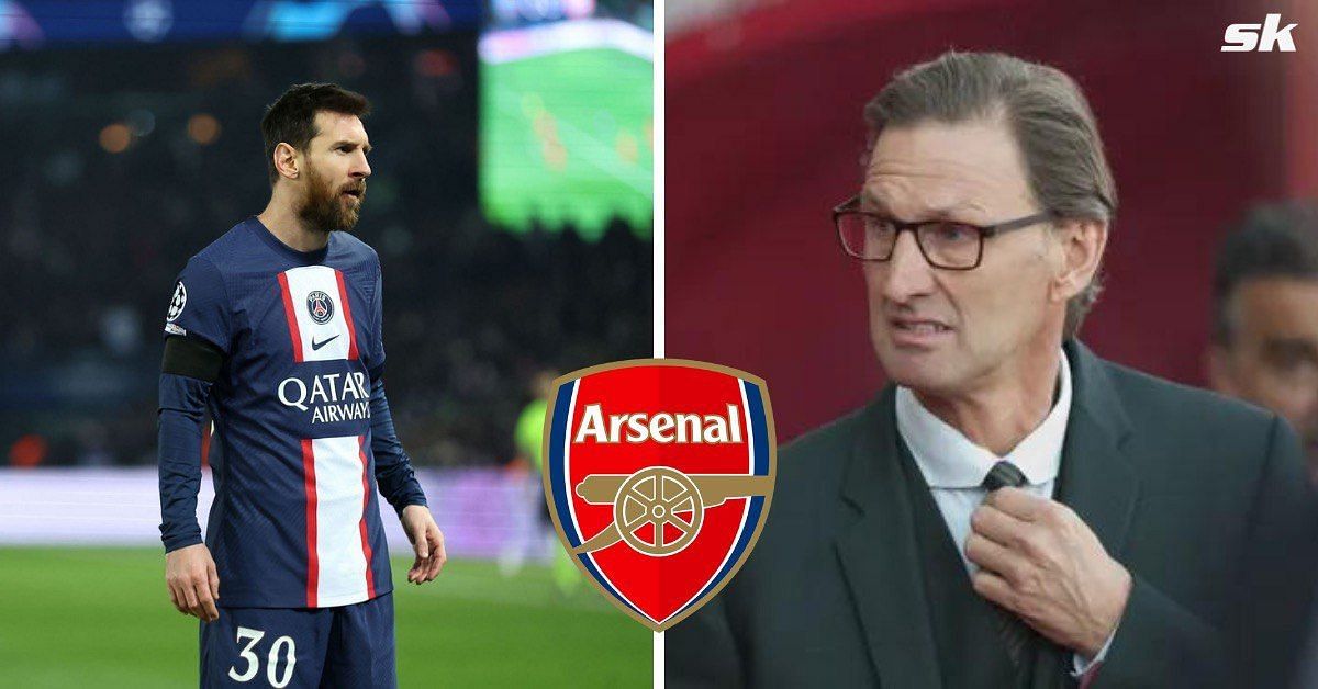 Tony Adams believes Saka is only second to Messi 