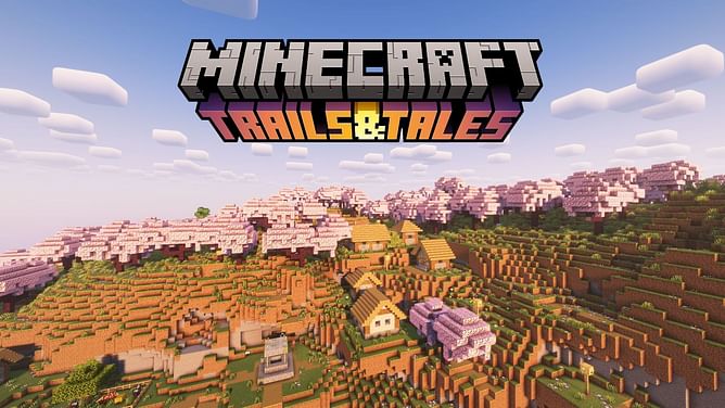 How to find cherry grove biome in Minecraft 1.20 Trails & Tales update
