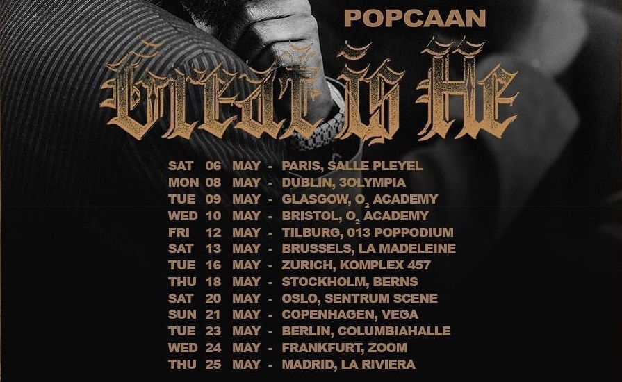 Popcaan Tickets, Tour Dates, Cities & Concerts 2024 & 2023