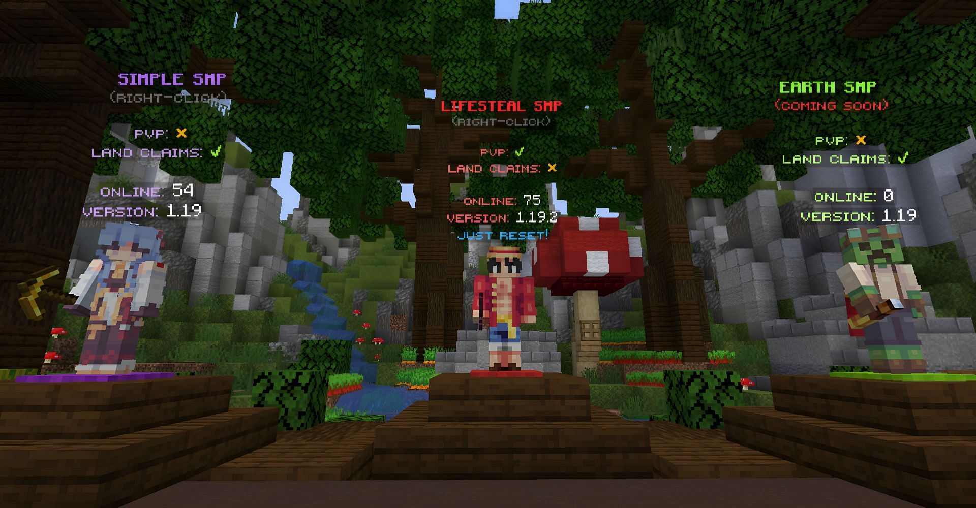 WildWood SMP is an excellent server (Image via Mojang)