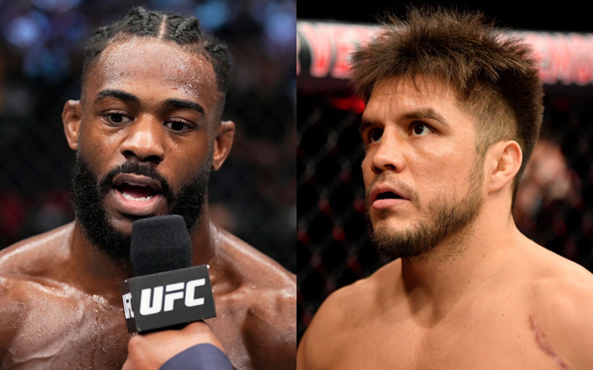 Aljamain Sterling (left), Henry Cejudo (right)