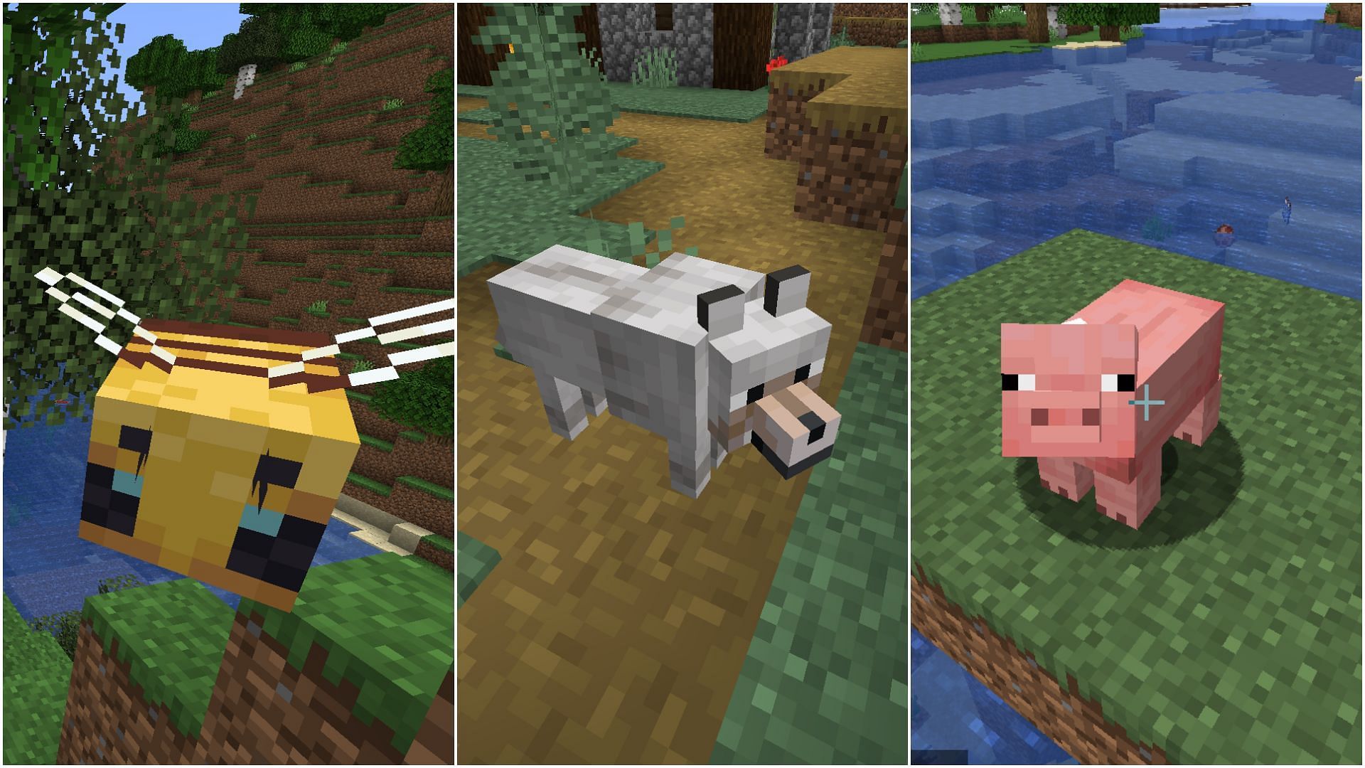 There are numerous animals that can be bred in Minecraft (Image via Sportskeeda)