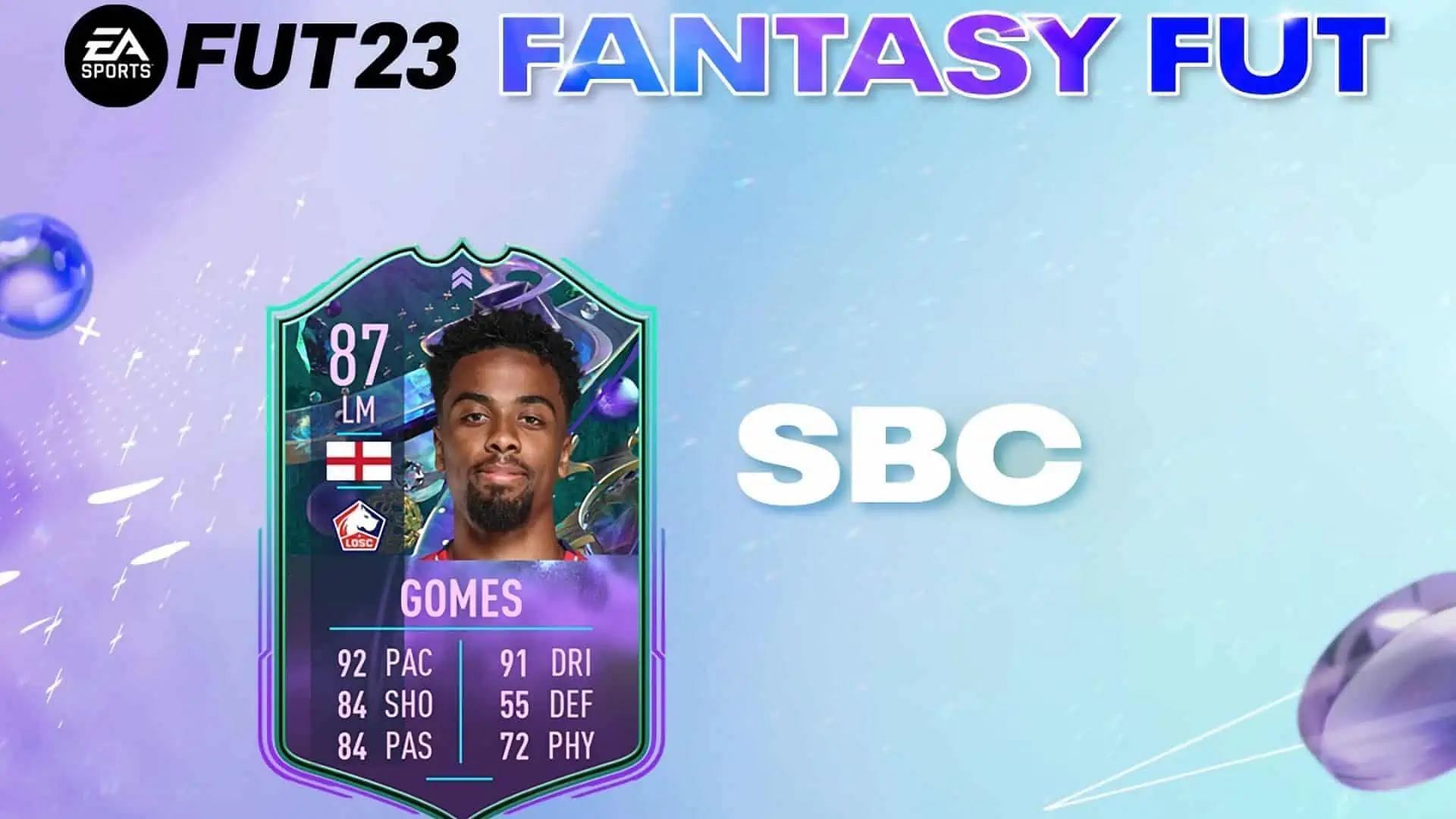 The Angel Gomes Fantasy FUT SBC could be quite useful for certain FIFA 23 players (Image via EA Sports)