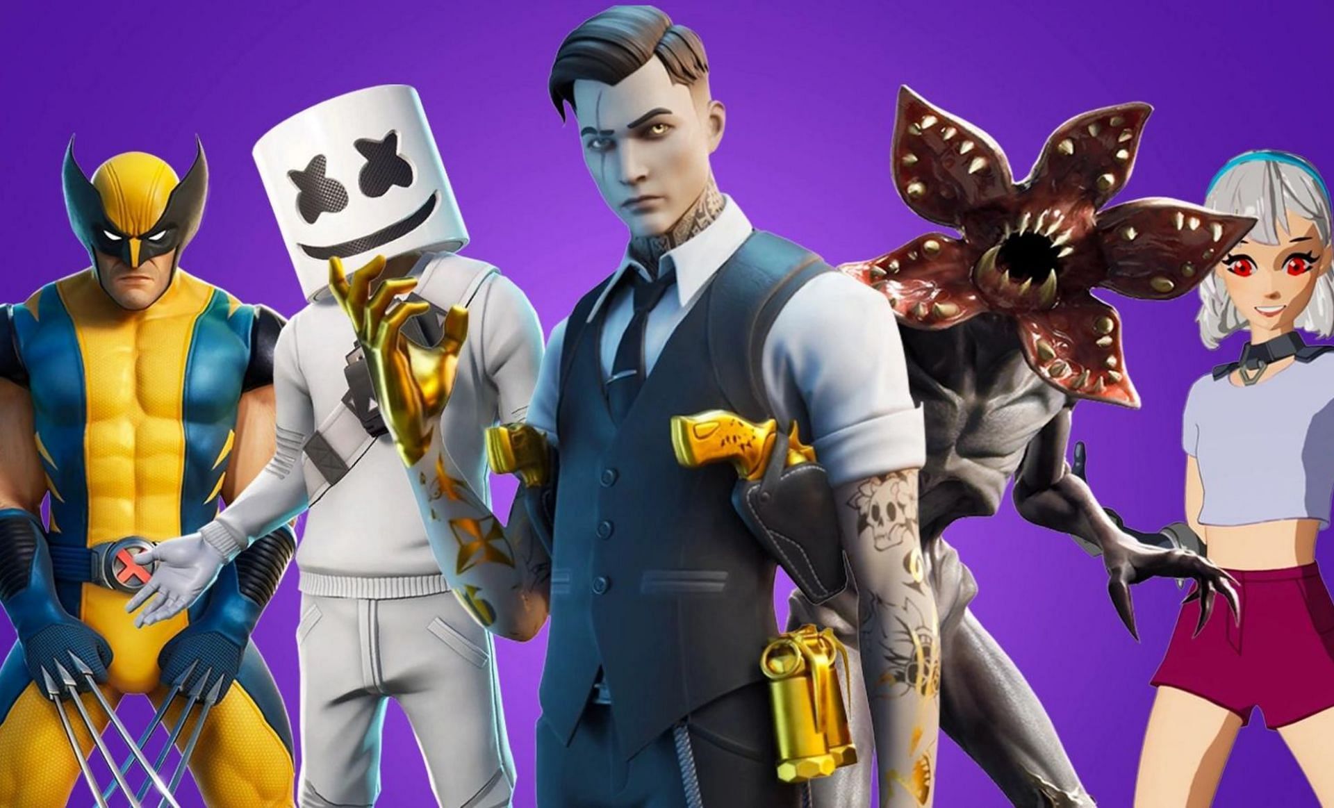 Who has the most skins? (Image via Epic Games)