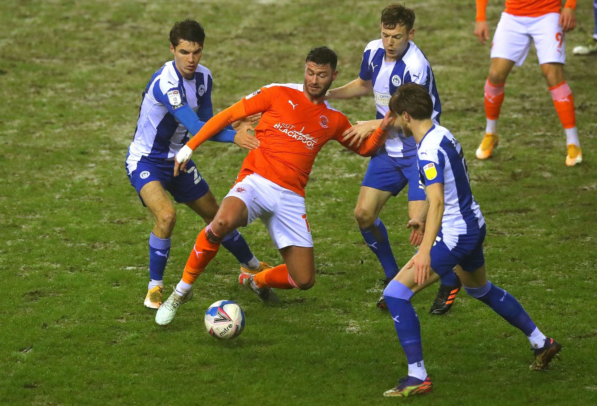 Wigan Athletic v Blackpool - Sky Bet League One