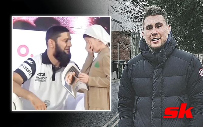 Darren Till reacts to Khamzat Chimaev having an interaction with an orphaned child