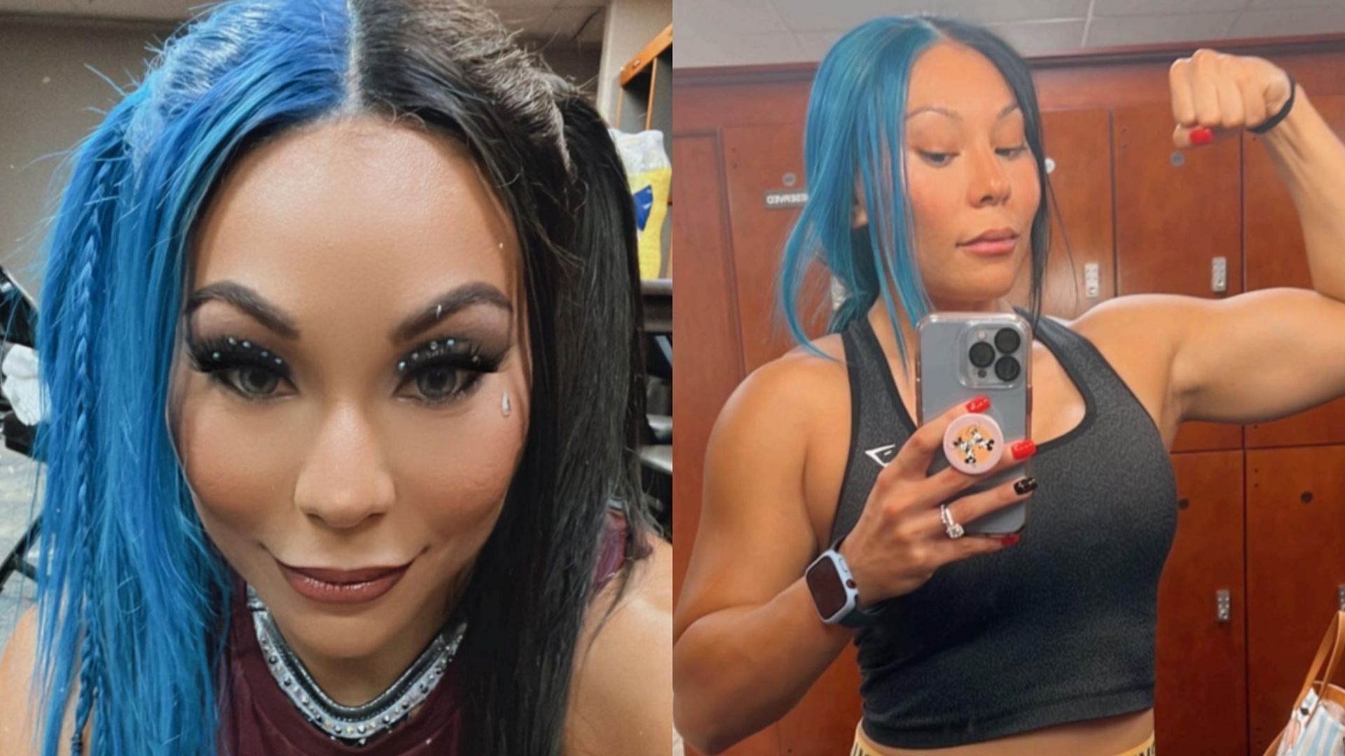 Michin (Mia Yim) is currently a part of the RAW roster.