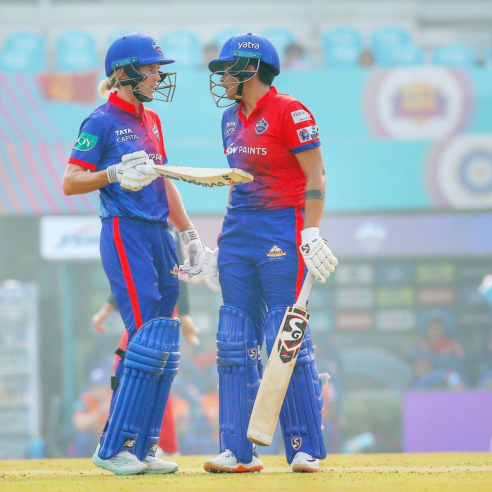 Shafali Verma and Meg Lanning. (Credits: Twitter)