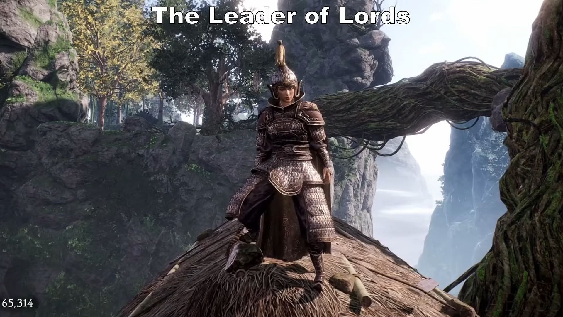Leader of Lords heavy armor set in Wo Long: Fallen Dynasty (Image via YouTube Channel Gaming with Abyss)