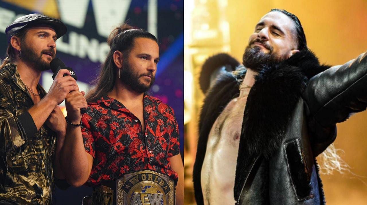 Which AEW stars are friends with WWE
