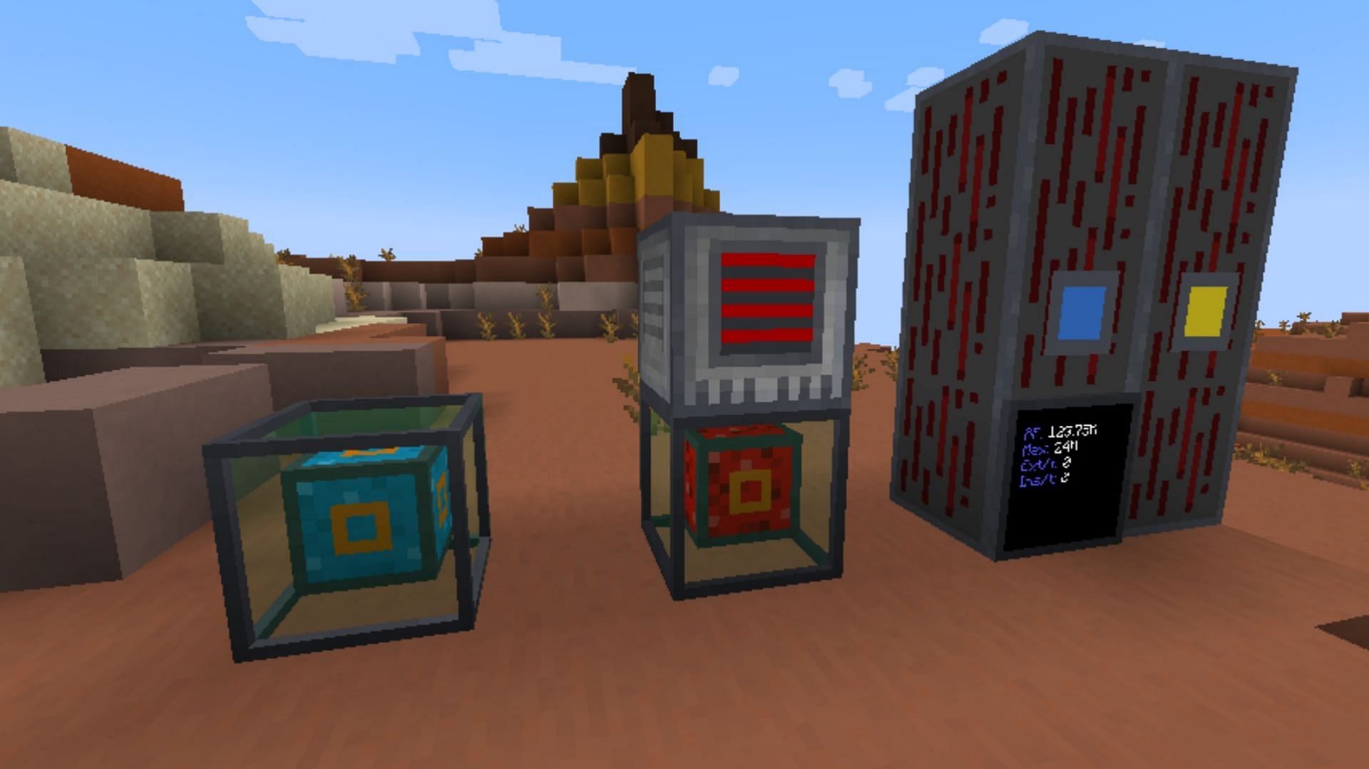RFTools Power is an add-on for the main RFTools mod, allowing Minecrafters to use power storages (Image via CurseForge)