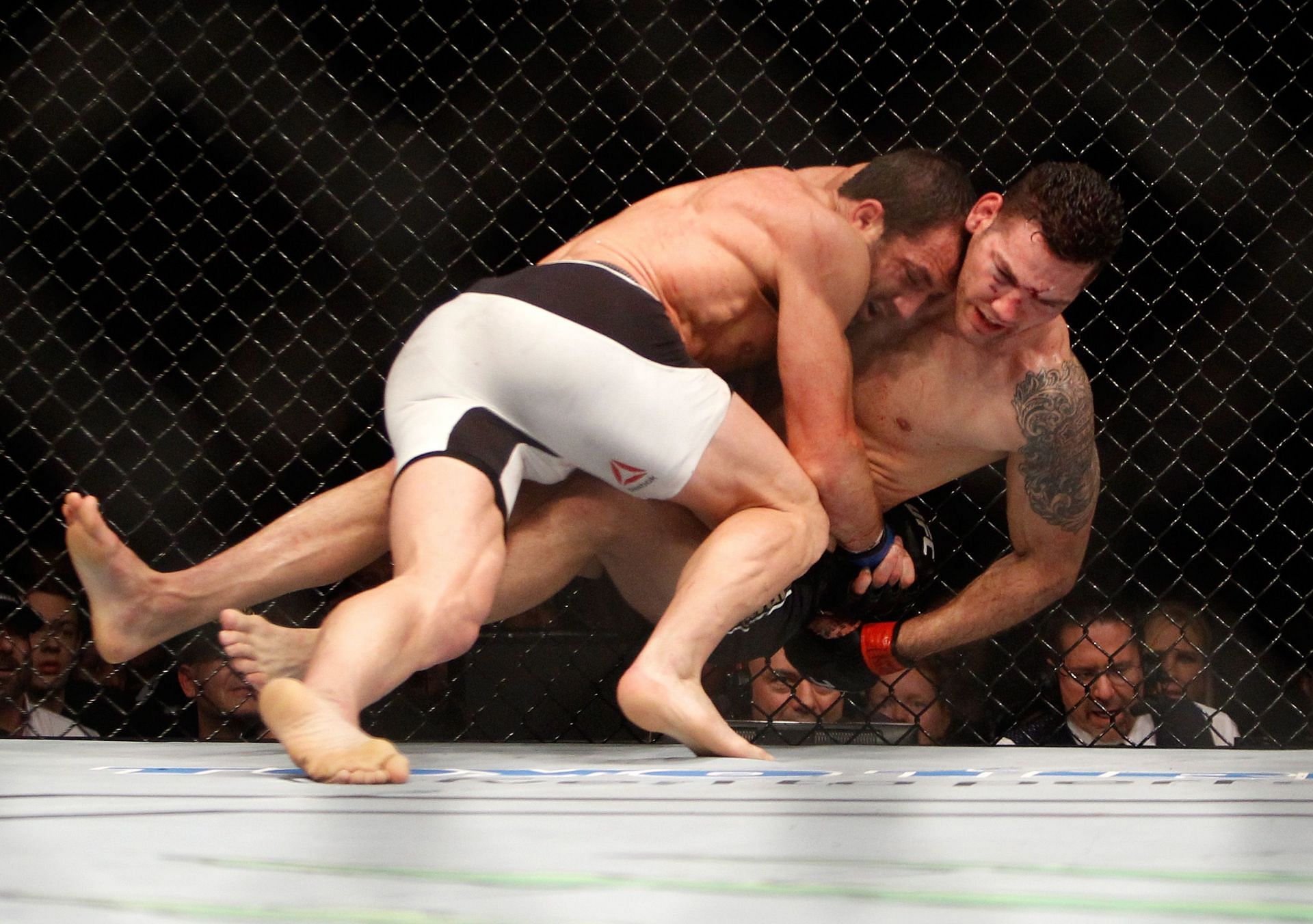 Chris Weidman suffered a beating from Luke Rockhold that was hard to bounce back from