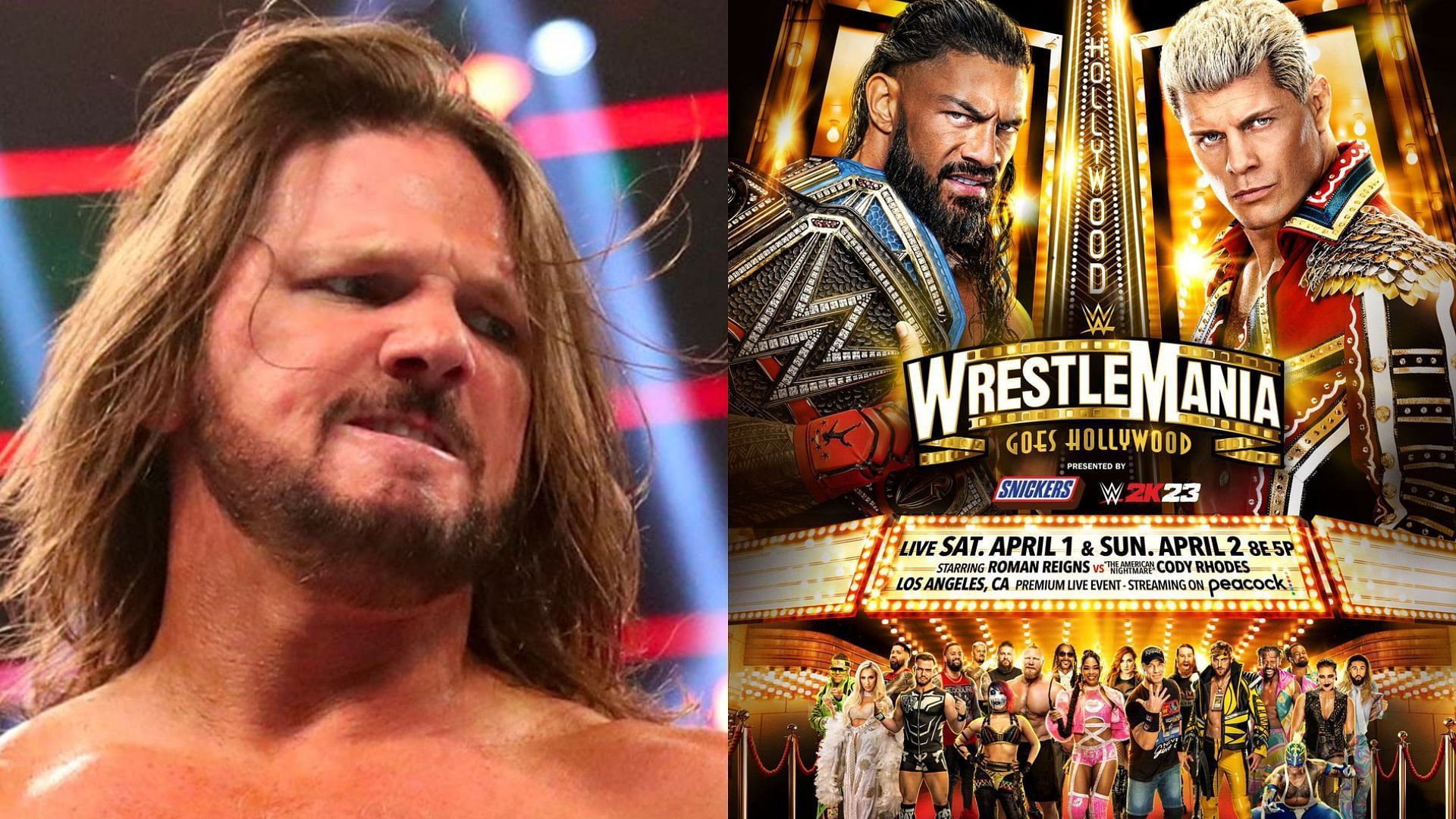WWE WrestleMania 39 is this weekend. 