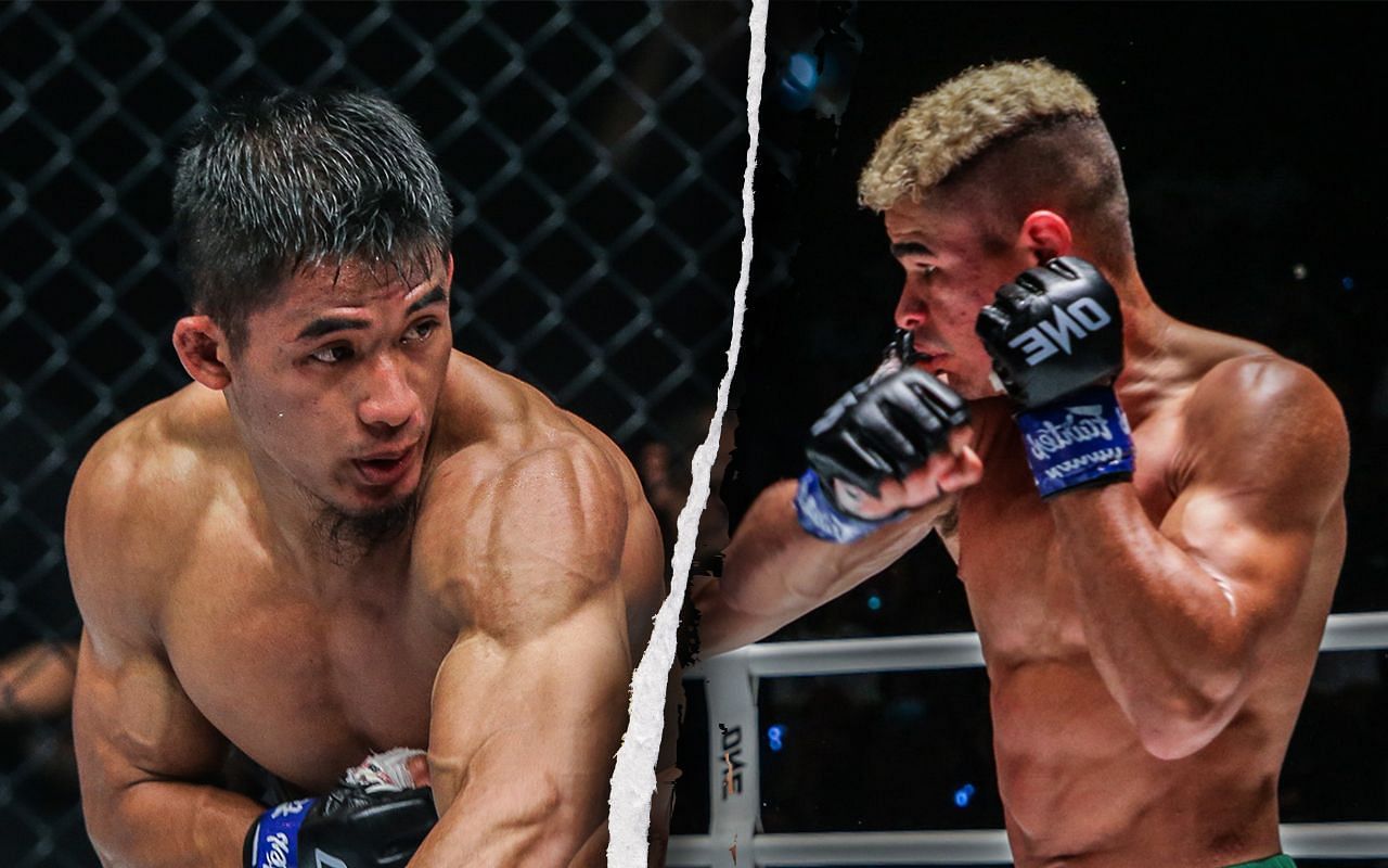[Photo Credit: ONE Championship] Stephen Loman, Fabricio Andrade