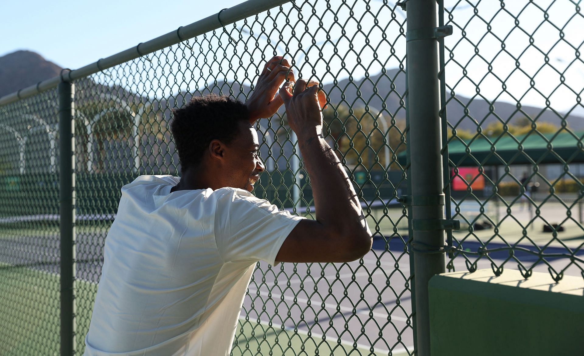 Gael Monfils at the 2023 Indian Wells Masters