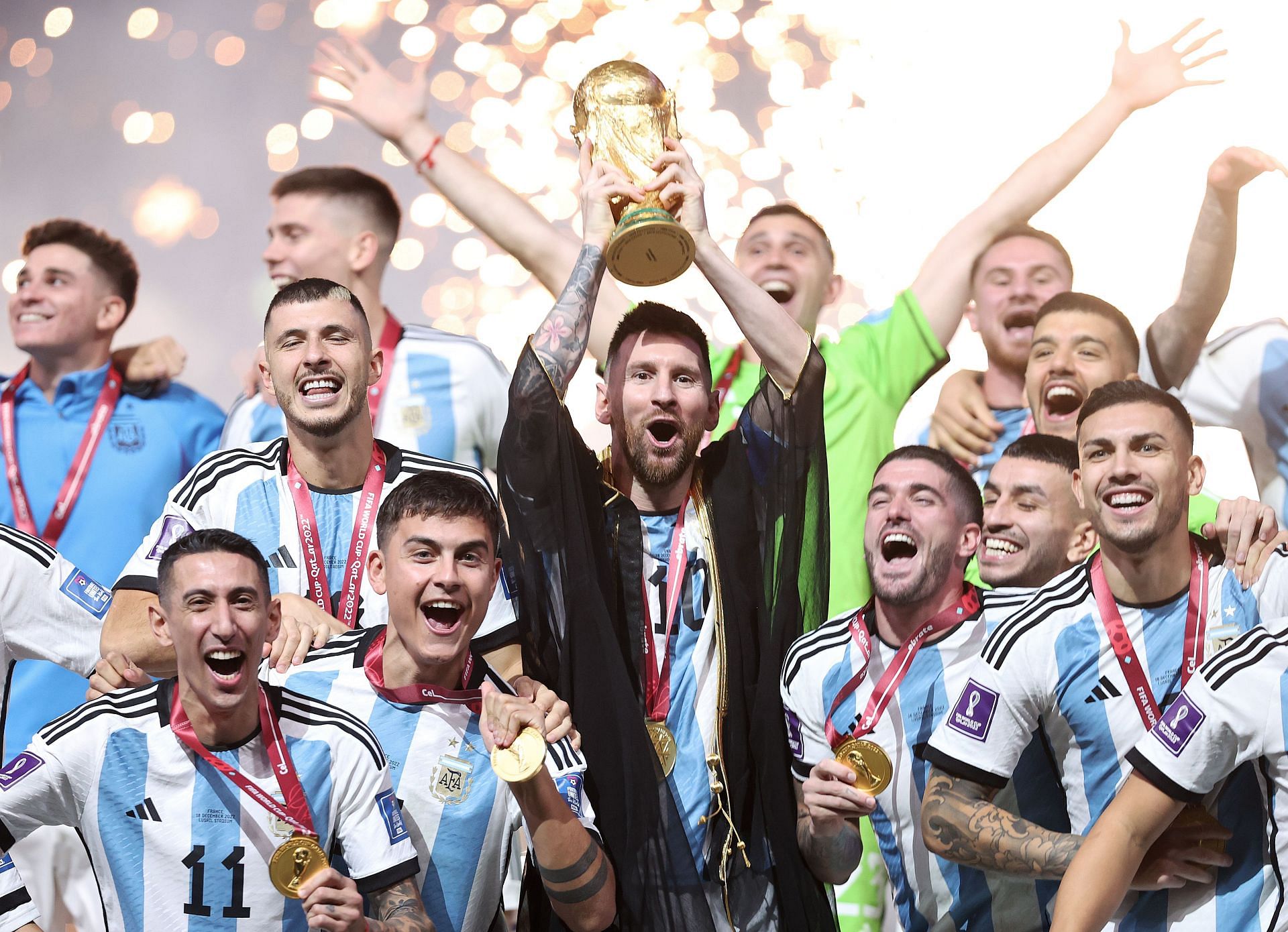 Lionel Messi fulfiled his legacy by winning the World Cup in December.