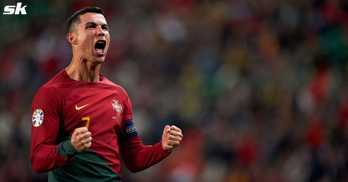 Cristiano Ronaldo scored yet another free kick for Portugal against Liechtenstein