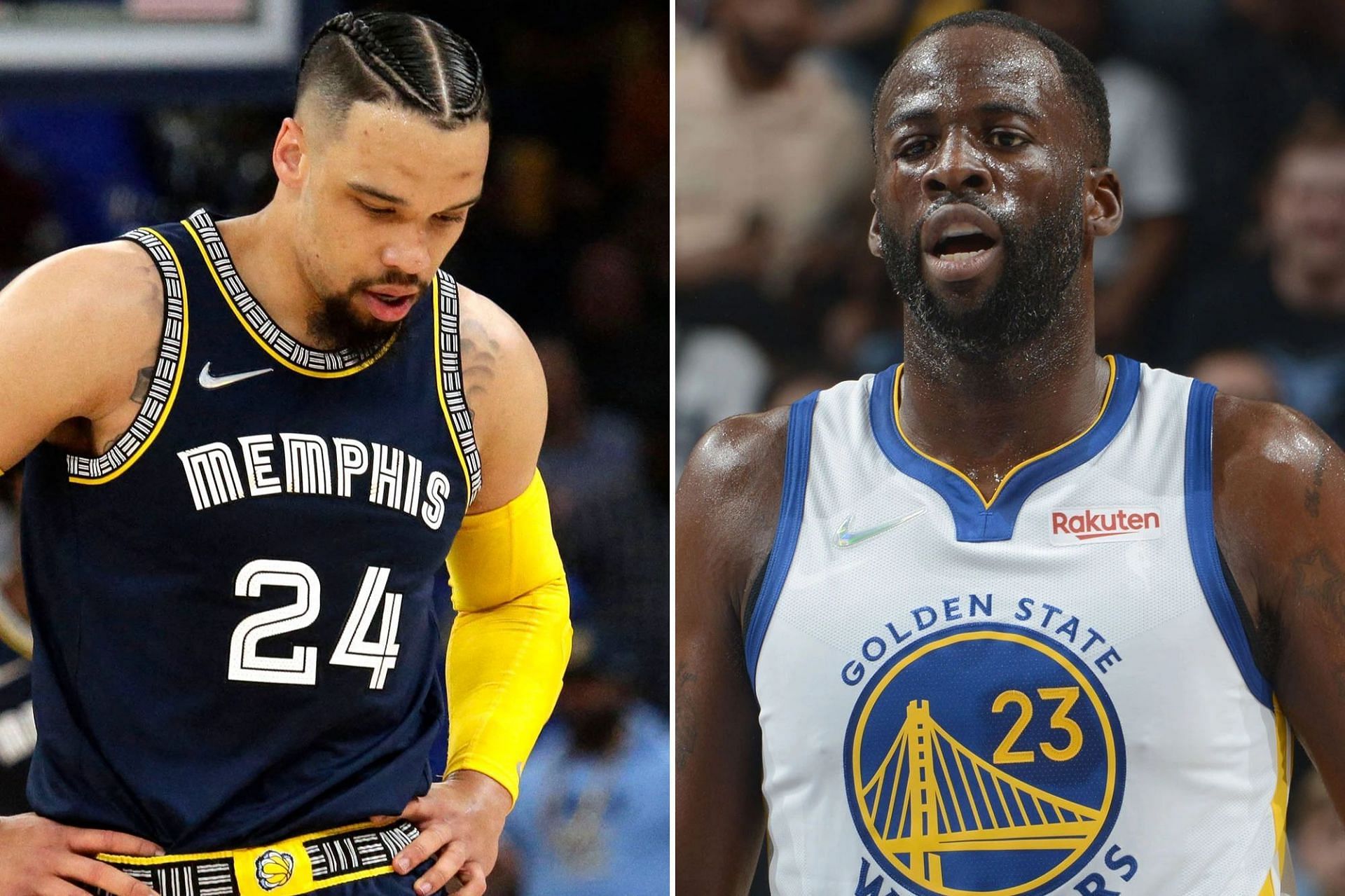 "If they wanna f**k, just say that!" - Fans can't hold it as Draymond Green,  Dillon Brooks square up and get up close on court, hilarious memes ensue