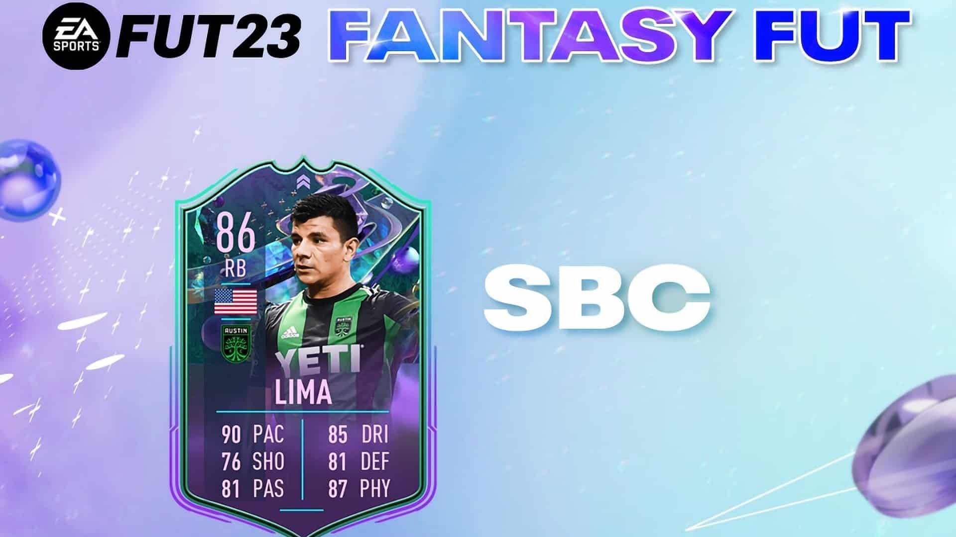 The Nick Lima Fantasy FUT SBC is a really interesting option for FIFA 23 players, and it