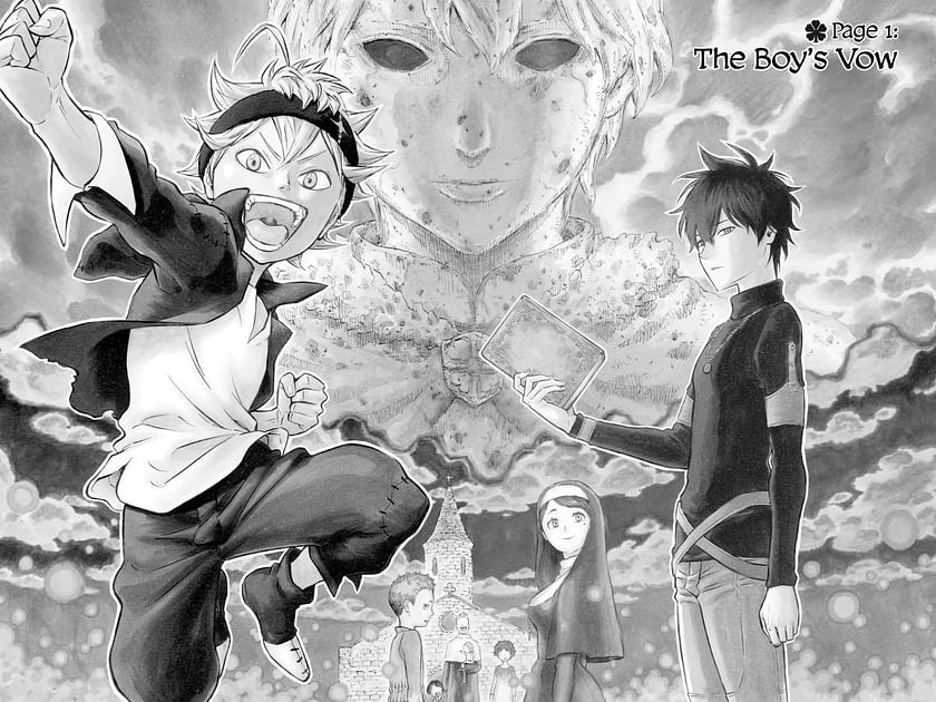 What chapter does the anime of Black Clover end on?