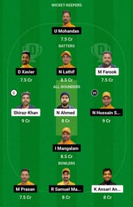 STA vs NCMI Dream11 Prediction Team Today, Match 15, Head-to-Head League