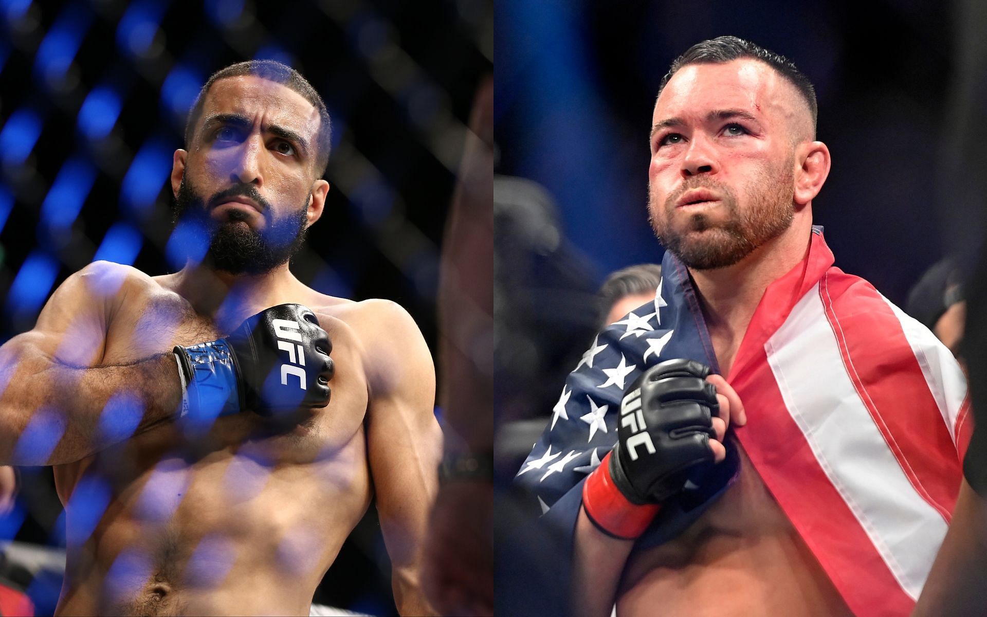 Belal Muhammad (left) Colby Covington (right)