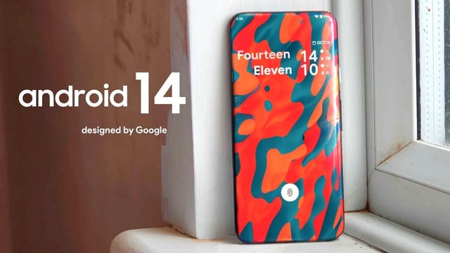 Which dessert is Android 14 named after?