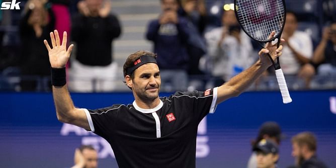 Roger Federer's illustrious career celebrated in Geneva with unique portrait signifying his total career wins
