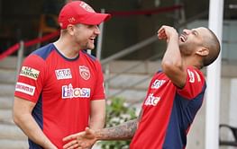 "Their hot-cold combination can be very good" - Irfan Pathan on PBKS batters Shikhar Dhawan and Liam Livingstone