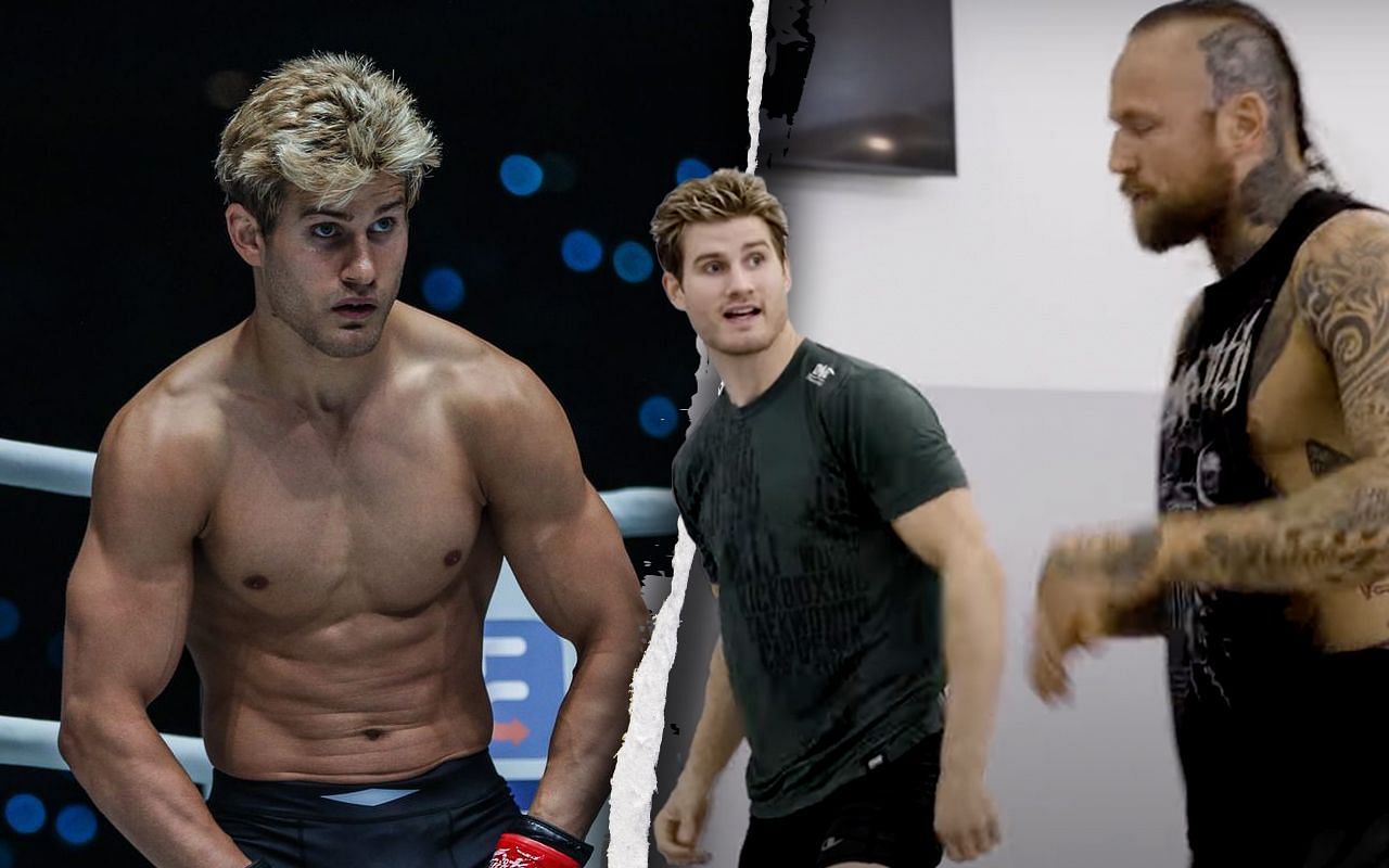 Sage Northcutt (L) / Malakai Black (R) -- Photo by ONE Championship