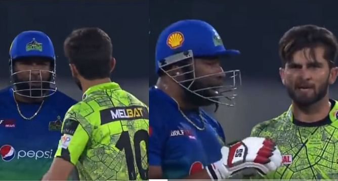 PSL 2023 के क्वालीफायर मुकाबले में किरोन पोलार्ड और शाहीन अफरीदी के बीच हुई तीखी बहस, सामने आया वीडियो