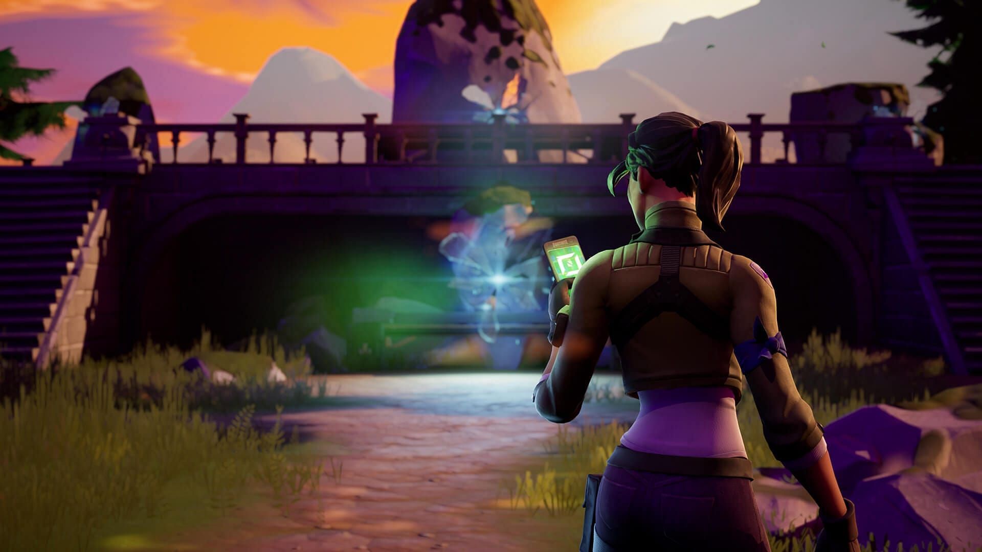 Bot lobbies in Fortnite can be entered through the Creative mode (Image via Epic Games)