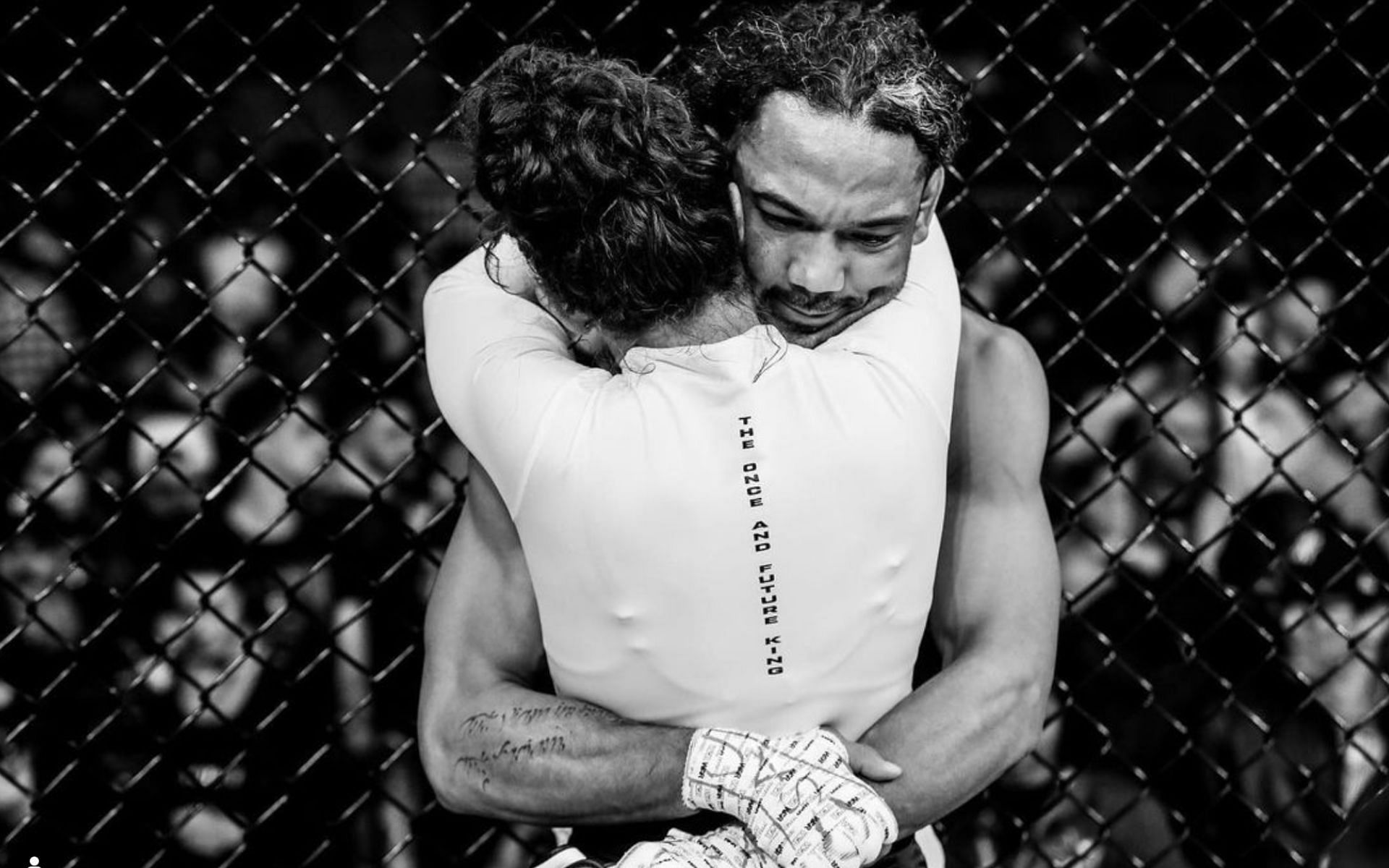 Maria and Benson Henderson [Image courtesy: @maria.hendersonmma (Instagram)]