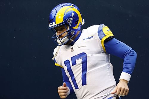 Baker Mayfield at the Los Angeles Rams v Seattle Seahawks game