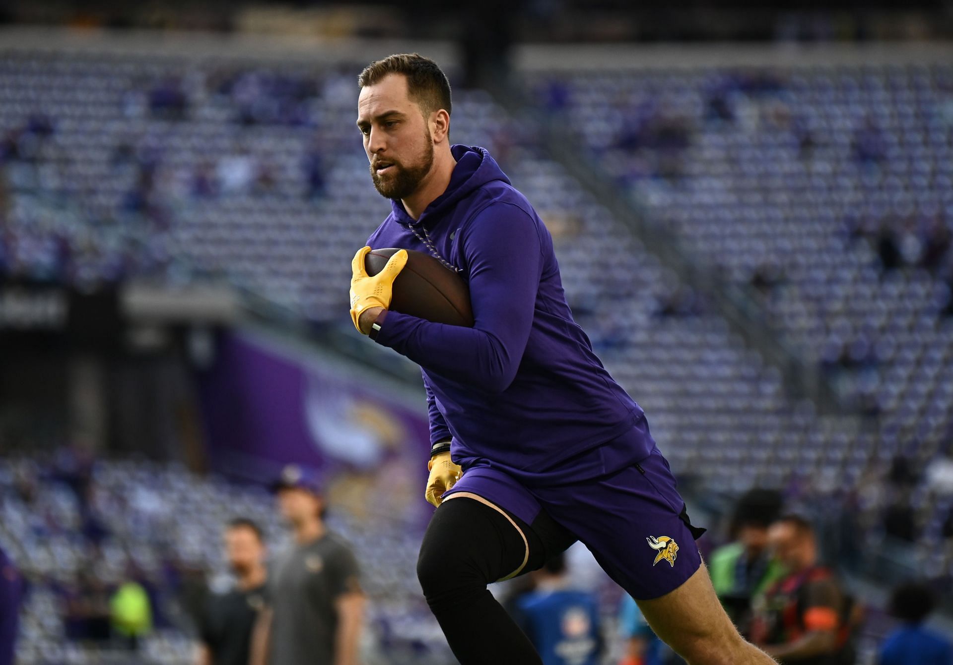 Adam Thielen during NFC Wild Card Playoffs - New York Giants v Minnesota Vikings