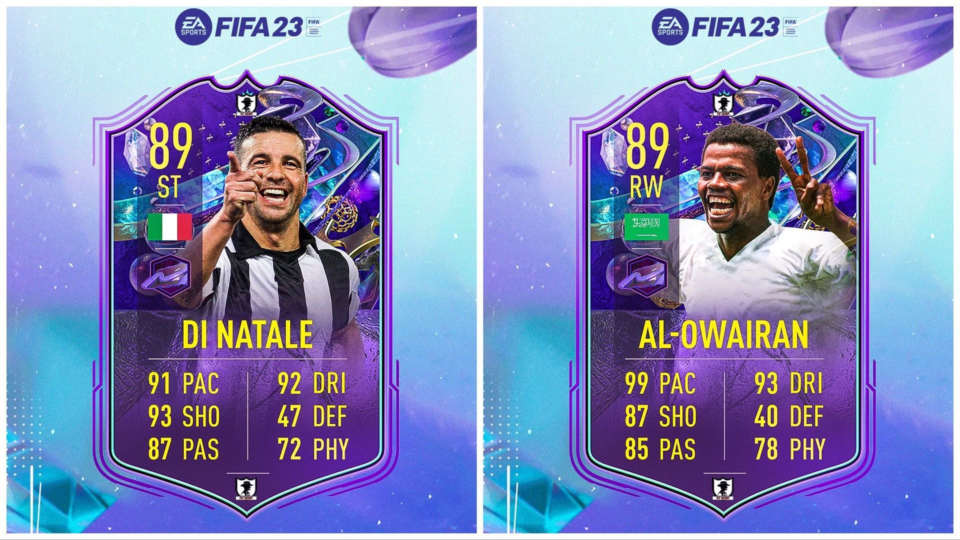 These Hero items have been leaked on social media (Images via Twitter/FUT Sheriff)